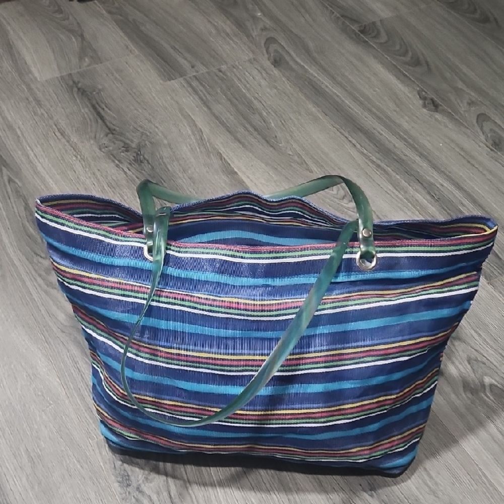 EUC Vintage Beach/Pool LG Tote BAG